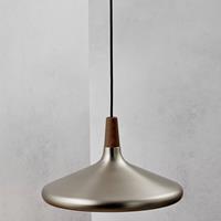 Nordlux Hanglamp Nori van metaal, staalkleurig, Ã 39 cm