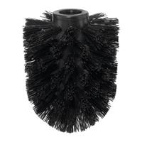 tesa Spare head for toilet brush Black