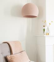 COTTON BALL LIGHTS driekwart hanglamp roze - Pale pink