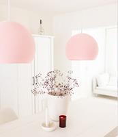 COTTON BALL LIGHTS driekwart hanglamp roze - Light Pink