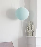 COTTON BALL LIGHTS enkelvoudige hanglamp licht blauw - Light Aqua