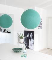 COTTON BALL LIGHTS enkelvoudige hanglamp groen - Sea Green