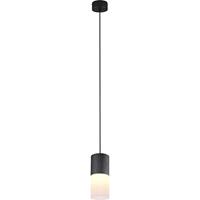 BES LED LED Hanglamp - Trion Roba - E27 Fitting - 1-lichts - Rond - Mat Zwart - Aluminium