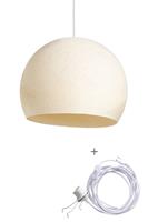 COTTON BALL LIGHTS driekwart wandering hanglamp beige - Shell