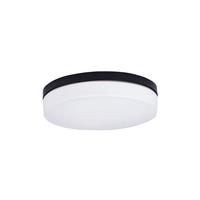 Maxlight Oda - plafondverlichting - Ø 40 x 9 cm - IP44 - wit en zwart