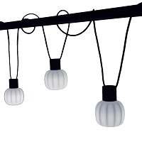 Martinelli Luce Kiki buiten-lichtketting 10-lamps