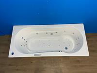 Xenz Barbados bubbelbad met Koller Luxor systeem 180x80 wit