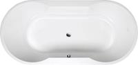 HAK Badewanne »IO ovale Badewanne mit Füßen«, 180x85x49 cm