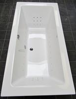 Xenz Society bubbelbad met Koller WP2 systeem 180x90 wit