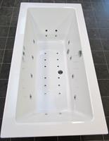 Xenz Society bubbelbad Koller WP3 systeem 180x90 wit