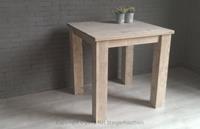 Het Steigerhouthuis Steigerhouten Bartafel Blokpoot - 160 x 80 x 100 cm