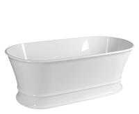 HAK Badewanne »DELONIX Freistehende Gussmarmor-Badewanne 170x84cm«, (1-tlg)