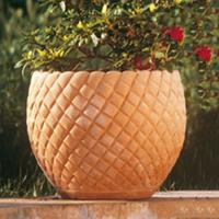 Gartentraum.de Besonderer Terracotta Blumentopf für Gärten - Piero