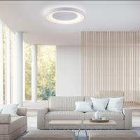Leuchten Direkt LED Deckenleuchte Anika in WeiÃŸ 2x30W 2500lm tunable White