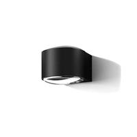 LOOM DESIGN Frey LED-Wandleuchte IP65 2x6W schwarz