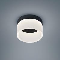 Helestra Liv LED plafondlamp, gesatineerd, Ã 15 cm