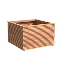 Tuinvoordeel Malaga Rhombus 120x120x75 cm houten bloembak