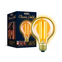 KS verlichting LED Lamp Classic Gold Globe 4W