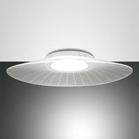 Fabas Luce LED plafondlamp Vela, wit, dimbaar