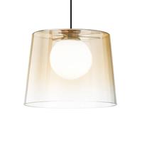 Ideallux Ideal Lux Fade LED-HÃngeleuchte amber-transparent