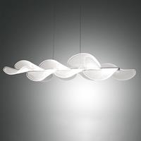 Fabas Luce LED hanglamp Sylvie, langwerpig, 78 x 37 cm