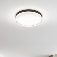 Helestra Tana LED plafondlamp, zwart, Ã 33 cm
