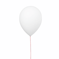 Estiluz  Designerleuchten Balloon A-3050, Rot, transparent, Kunststoff, 030507400