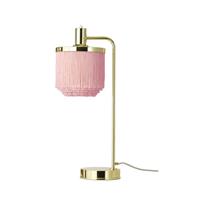 Warm Nordic Fringe Tafellamp Pale pink