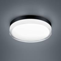 Helestra Tana LED plafondlamp, zwart, Ã 28 cm