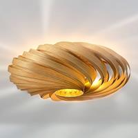 Gofurnit Veneria plafondlamp, eiken, Ã 50 cm