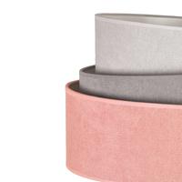 Euluna Tafellamp Pastell Trio roze/grijs/lichtgrijs 50cm