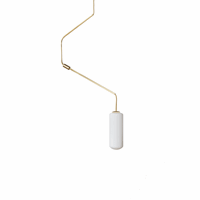 Frama -   Hanglamp Ventus Lamp Messing Design Glas