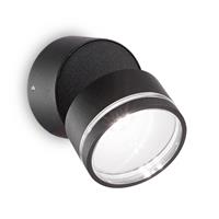 Ideallux Ideal Lux Omega Round LED wandlamp 4.000K zwart