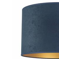 Euluna Tafellamp Golden Roller donkerblauw/goud 30 cm