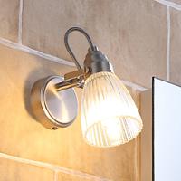 Lindby Mooie badkamer-wandlamp Kara met LED IP44