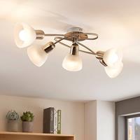 Lindby LED plafondlamp Paulina vijf lampjes, woonkamer