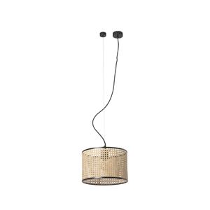 FARO BARCELONA MAMBO HÃngeleuchte schwarz / Rattan Ã320