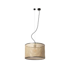 FARO BARCELONA MAMBO HÃngeleuchte schwarz / Rattan Ã450