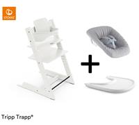Stokke Â Tripp TrappÂ Compleet + Newborn Setâ¢ + Tray - White
