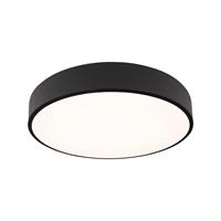 Maxlight Roundy - plafondverlichting - Ã 45 x 7 cm - 36W dimbare LED incl. - IP54 - zwart