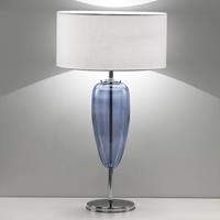 Ailati Tafellamp Show Ogiva 82 cm blauw glaselement