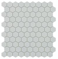 By Goof Mozaiek hexagon light grey 3,5x3,5