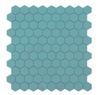 By Goof Mozaiek hexagon jade 3,5x3,5