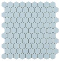 By Goof Mozaiek hexagon light blue 3,5x3,5