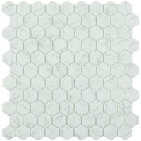 By Goof Mozaiek hexagon statuario 3,5x3,5