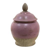 Clayre & Eef Roze Decoratieve pot Ã 19*26 cm 6CE1383