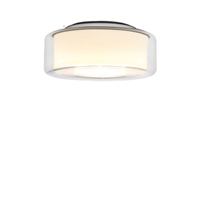 Serien Curling Glas Unit plafondlamp/hanglamp M Glas klar, Reflektor zylindrisch