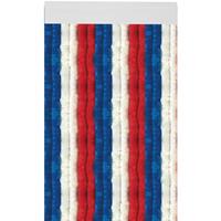 ARSVITA Flauschvorhang 56x185cm ( Rot-WeiÃŸ-Blau ), perfekter Insekten- und Sichtschutz fÃ¼r Ihren Wohnwagen / Caravan, viele Farben erhÃltlich