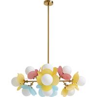 Kare Design Hanglamp Globo Colourful