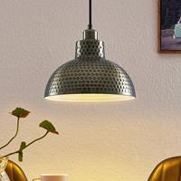 Lindby Zelotta hanglamp, 1-lamp, oudmessing